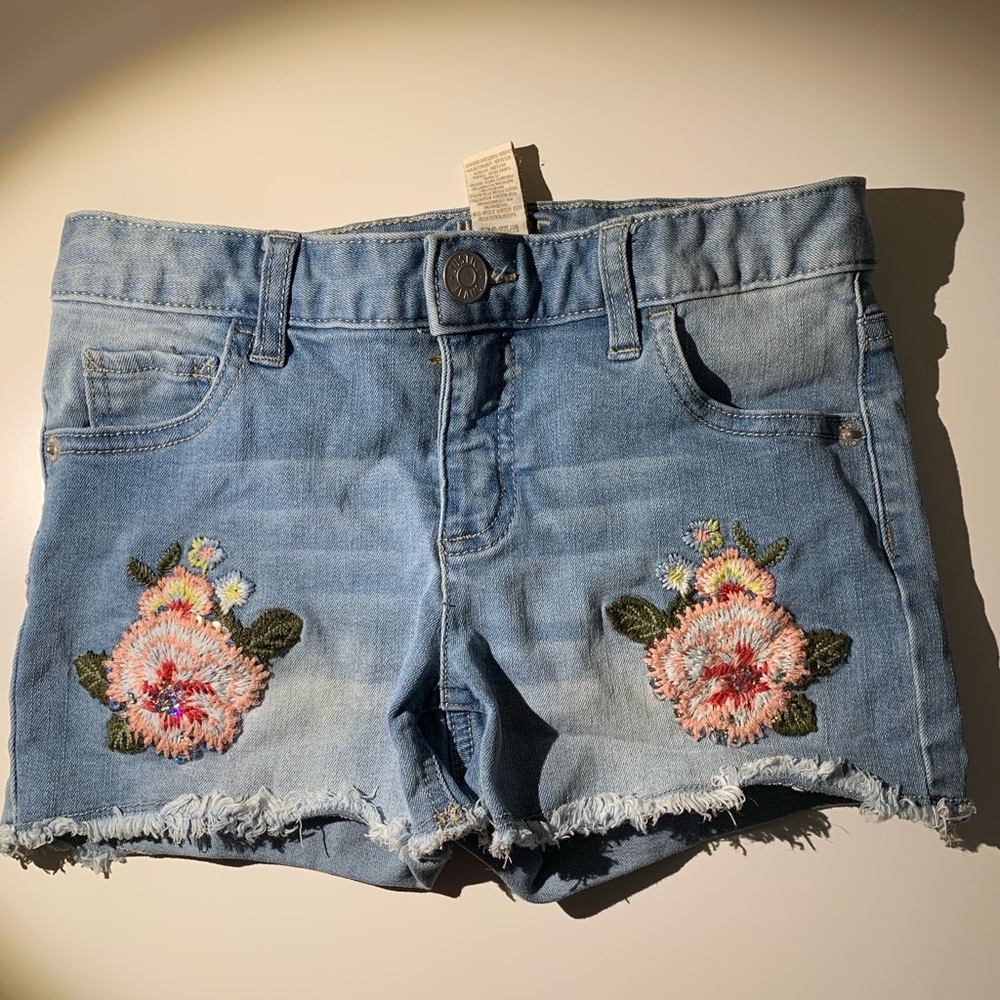 Girls Denim Shorts